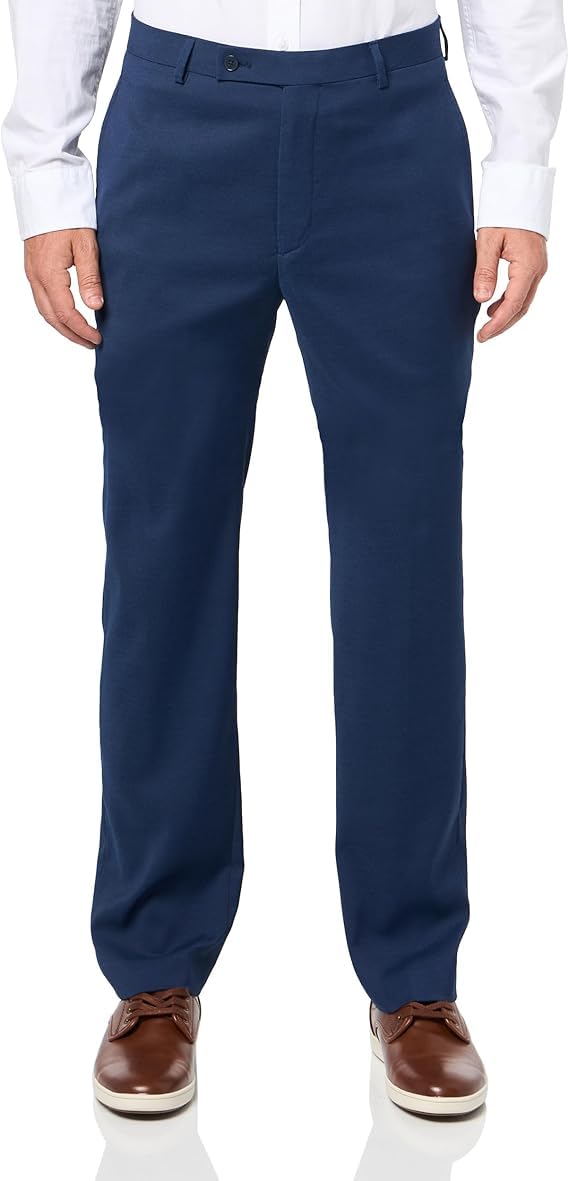 Men's Premium Slim Fit Dress Pants Suit Pants for Men Stretch Fabric, Tailored Silhouette, Wrinkle-Resistant