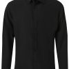 Men's Dress Shirts Solid Wrinkle-Free Long Sleeve Button Down Shirt Regular Fit Formal Shirts