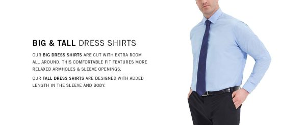 by Kenneth Cole Men's Dress Shirt Big and Tall Solid