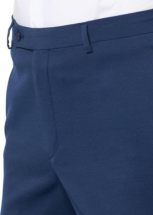 Men's Premium Slim Fit Dress Pants Suit Pants for Men Stretch Fabric, Tailored Silhouette, Wrinkle-Resistant