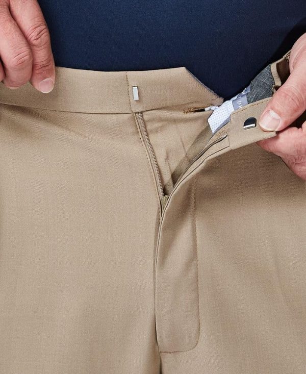 Men's Premium Comfort Classic Fit Pleat Front Dress Pant (Regular And Big & Tall Sizes)