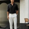 Men's Dress Shirts Solid Wrinkle-Free Long Sleeve Button Down Shirt Regular Fit Formal Shirts