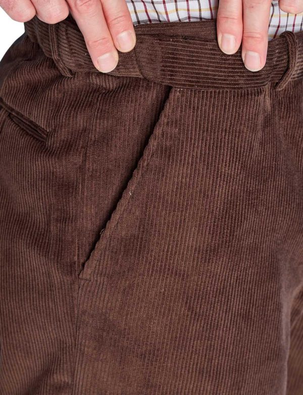 Men's Cotton Corduroy Slacks Stylish & Comfortable Hidden Extra Stretch Corduroy Pants