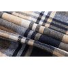 Men's Flannel Hoodie Shirts Casual Button Down Plaid Shirt Jackets for Men Long Sleeve Stylish Hooded with Pocket